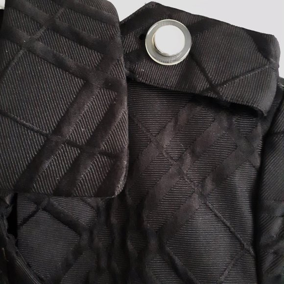 Calvin Klein Black Double Breasted Coat - Picture 5 of 9
